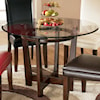 Ashley Furniture Signature Design Charrell Round Glass Top Table
