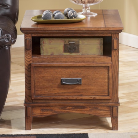 Rectangular End Table