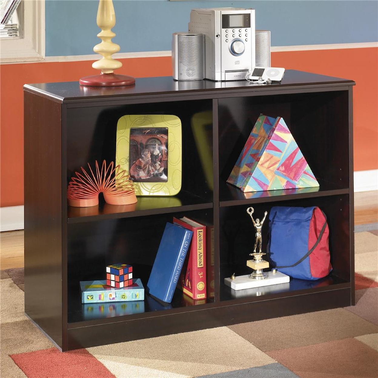 Signature Design by Ashley Embrace Loft Open Bookcase