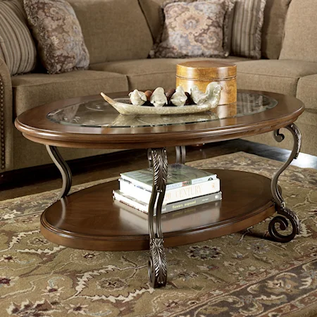 Oval Cocktail Table