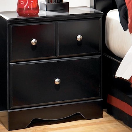 2 Drawer Nightstand