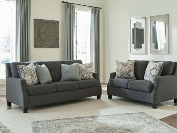 Sofa and Loveseat