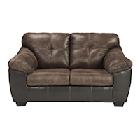 Contemporary Stationary Love Seat