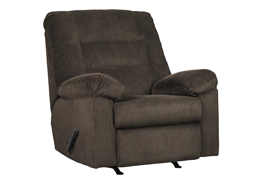 Gosnell Contemporary Rocker Recliner by Signature Design by Ashley at Westrich Furniture & Appliances