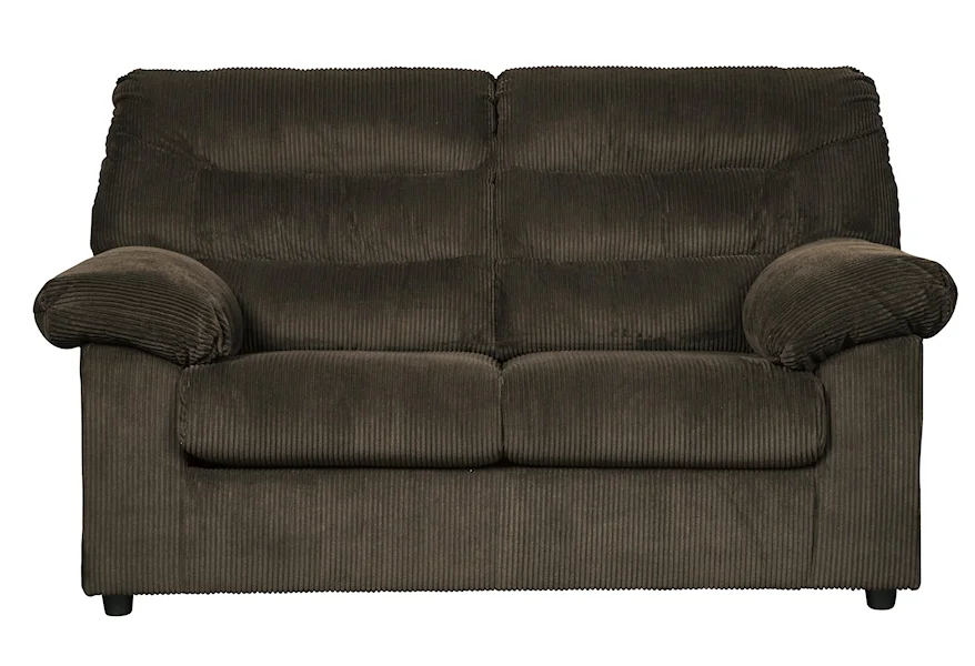 Gosnell Contemporary Love Seat by Signature Design by Ashley at Westrich Furniture & Appliances