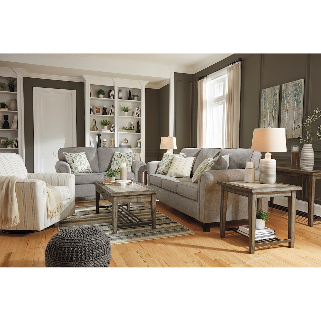 Ashley Furniture Signature Design Alandari Stationary Living Room Group
