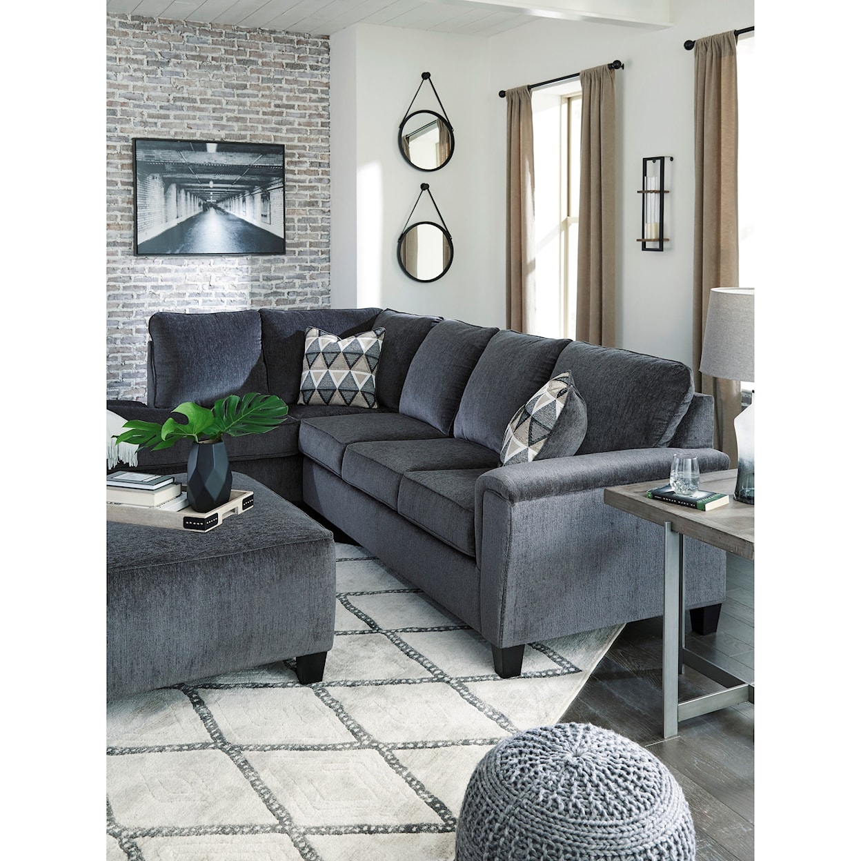 Michael Alan Select Abinger 2-Piece Sectional w/ Chaise