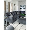 Benchcraft Abinger 2-Piece Sectional w/ Chaise and Sleeper