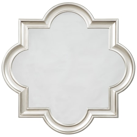 Desma Gold Finish Accent Mirror