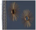 Signature Design by Ashley Accent Mirrors Doniel Antique Gold Finish Accent Mirror Set