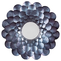 Deunoro Blue Accent Mirror