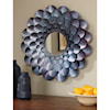 Ashley Furniture Signature Design Accent Mirrors Deunoro Blue Accent Mirror