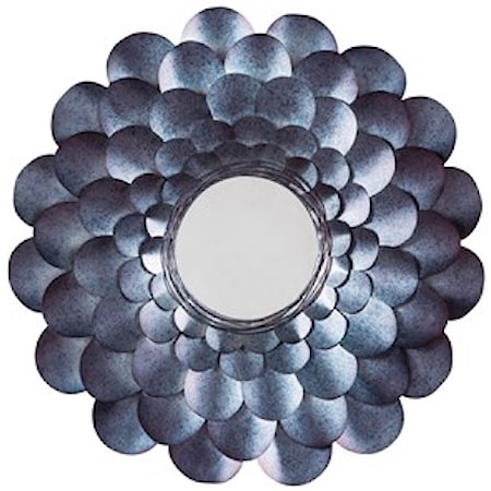 Deunoro Blue Accent Mirror