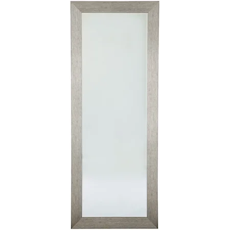 Duka Silver Finish Accent Mirror