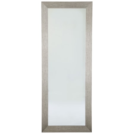 Duka Silver Finish Accent Mirror