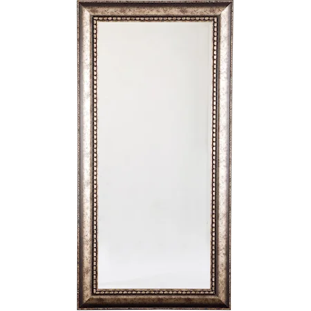 Dulal Antique Silver Finish Accent Mirror