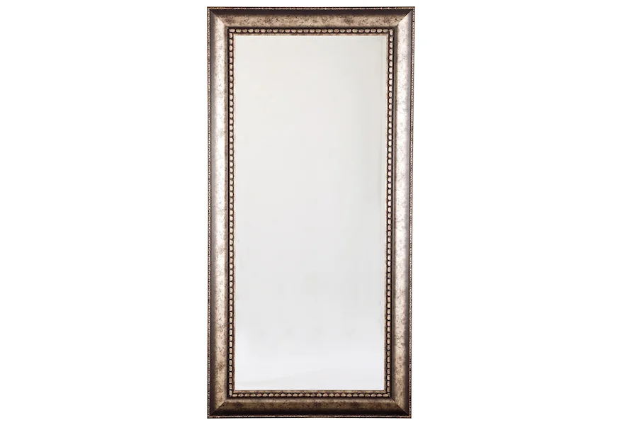 Accent Mirrors Dulal Antique Silver Finish Accent Mirror by Signature Design by Ashley at Rune's Furniture