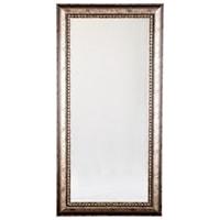 Dulal Antique Silver Finish Accent Mirror