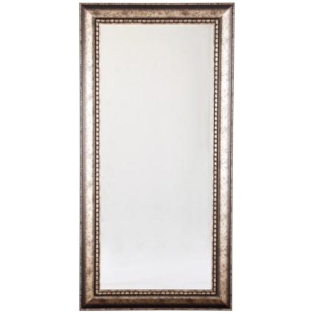 Dulal Antique Silver Finish Accent Mirror