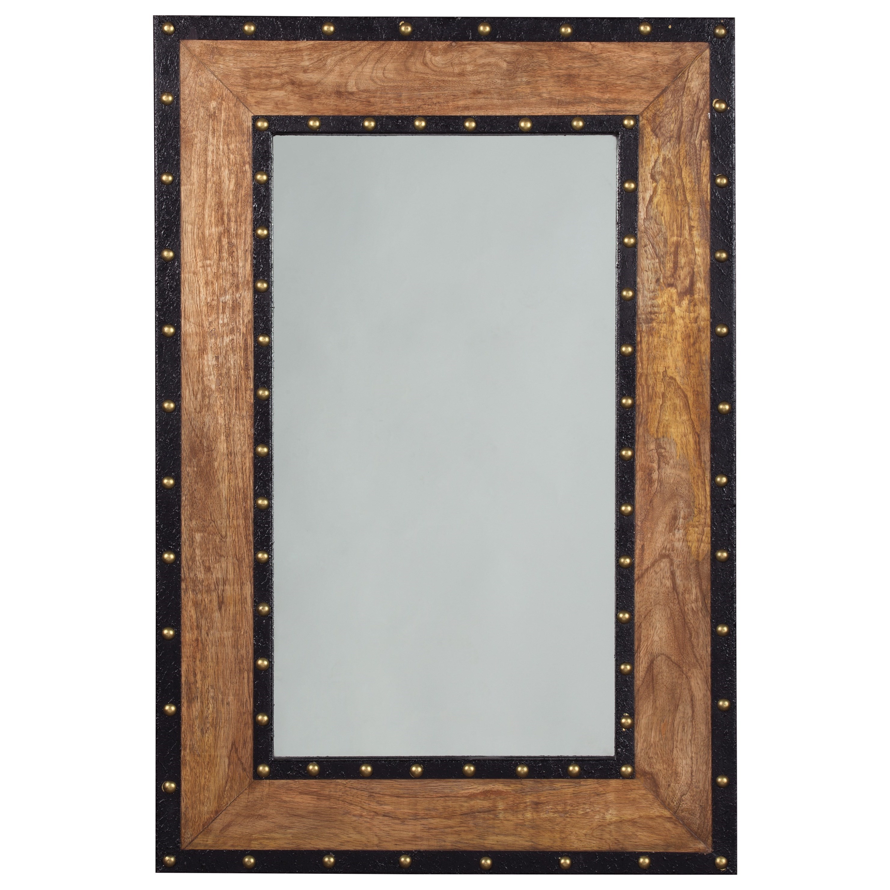 Dulcina Natural Finish Accent Mirror
