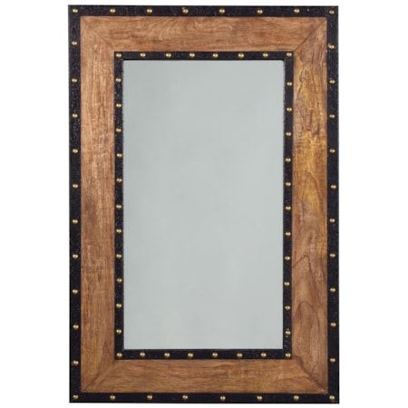Dulcina Natural Finish Accent Mirror
