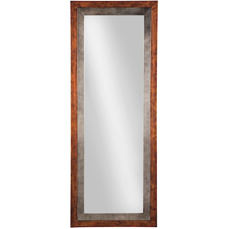 Niah Brown/Silver Finish Accent Mirror