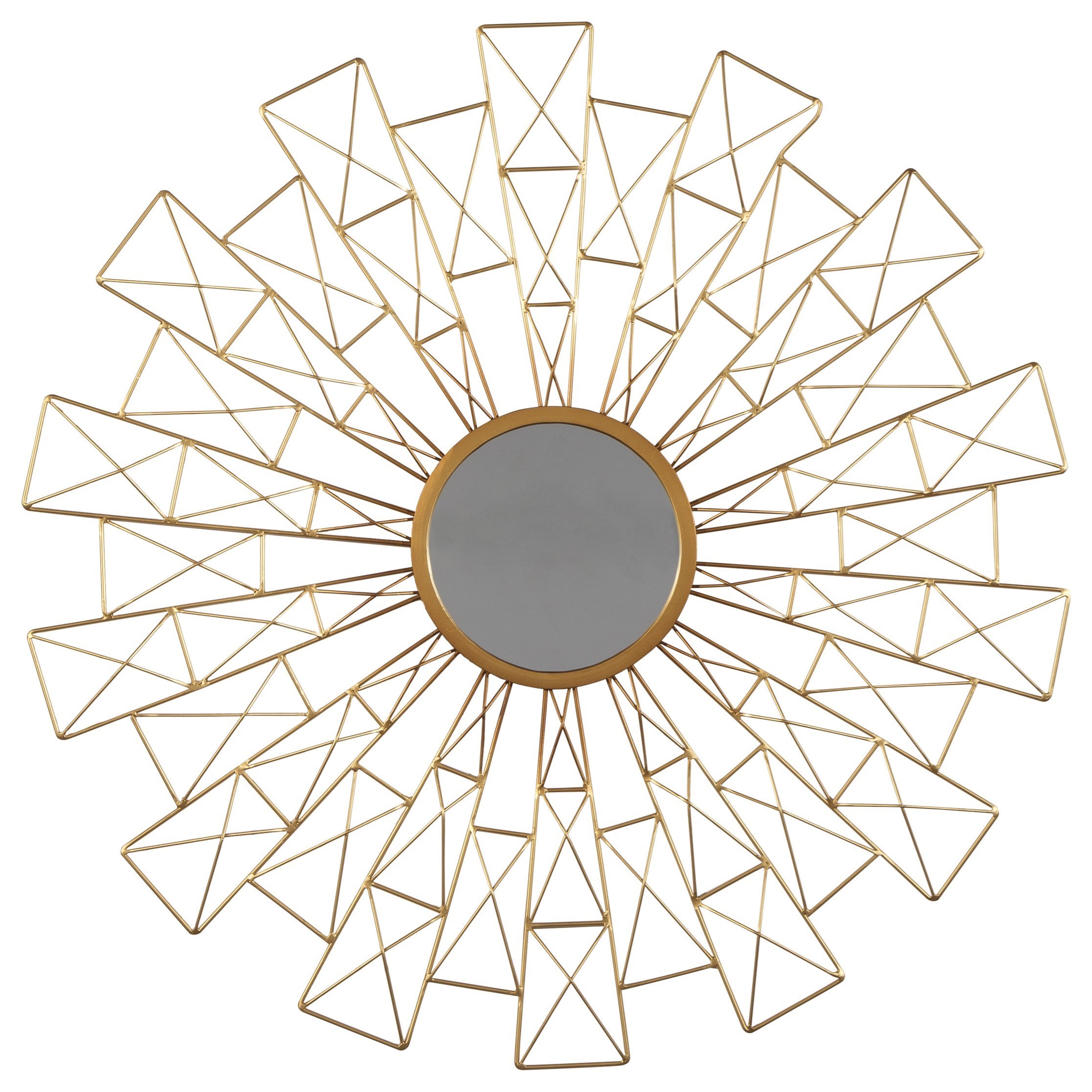 Emberlei Gold Finish Accent Mirror