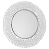Ashley Signature Design Accent Mirrors Marly Clear/Silver Finish Accent Mirror
