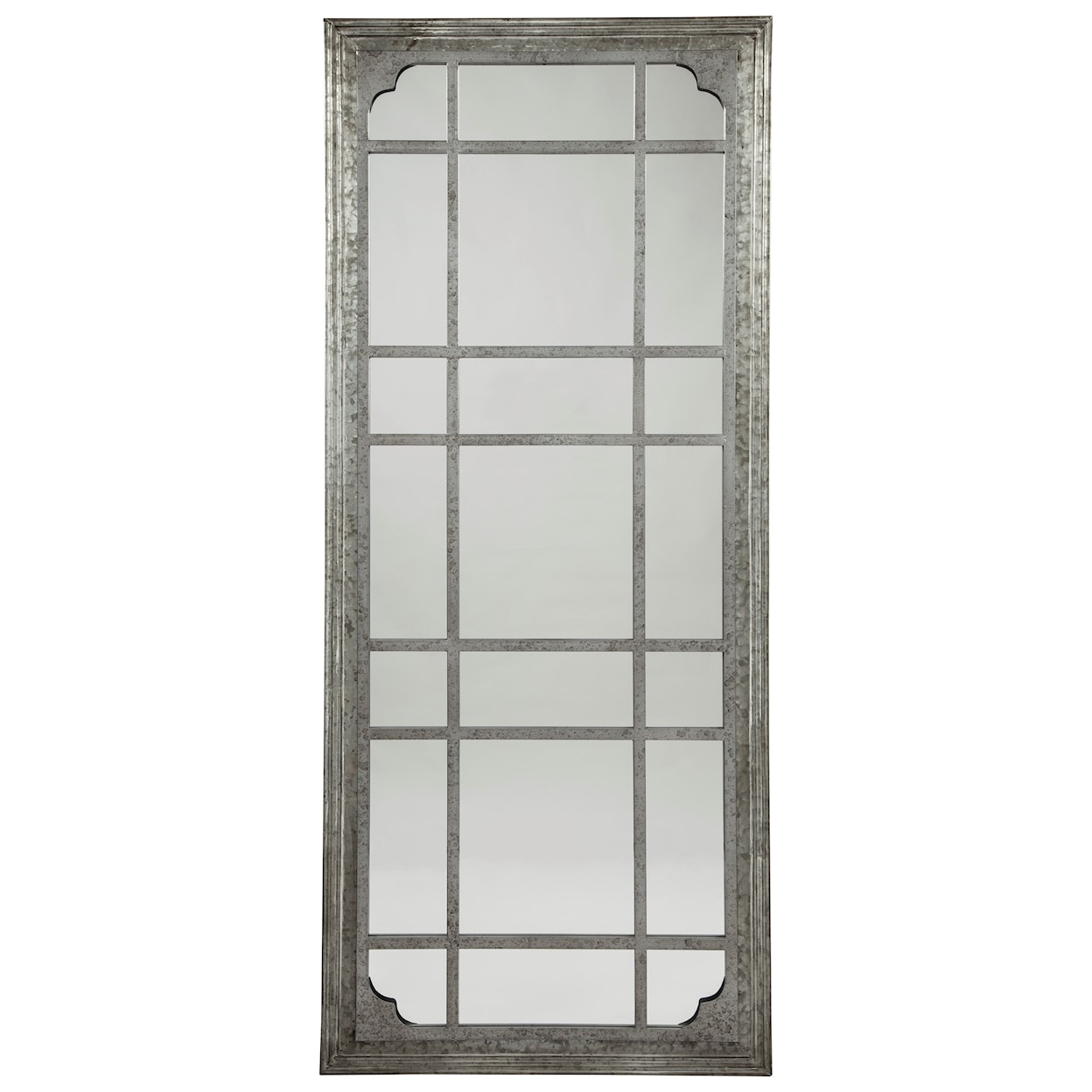 Signature Design by Ashley Accent Mirrors Remy Antique Gray Accent Mirror