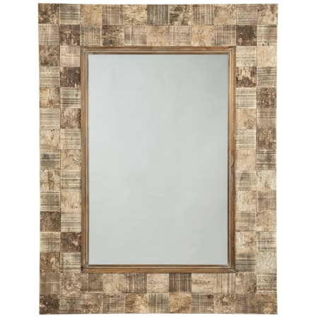 Ivanna Brown Accent Mirror