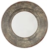 Signature Design by Ashley Accent Mirrors Carine Distressed Gray Accent Mirror