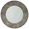 Signature Design by Ashley Accent Mirrors Carine Distressed Gray Accent Mirror