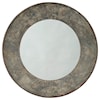 Ashley Accent Mirrors Carine Distressed Gray Accent Mirror
