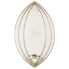 Signature Design by Ashley Accent Mirrors Donnica Silver Finish Wall Sconce