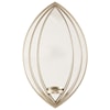 Signature Design Accent Mirrors Donnica Silver Finish Wall Sconce