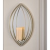 Signature Design Accent Mirrors Donnica Silver Finish Wall Sconce