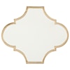 Ashley Furniture Signature Design Accent Mirrors Callie Gold Finish Accent Mirror