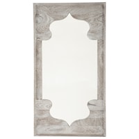 Bautista Antique Gray Accent Mirror
