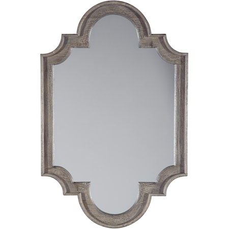 Williamette Antique Gray Accent Mirror