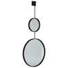 Ashley Signature Design Accent Mirrors Brewer Black Accent Mirror