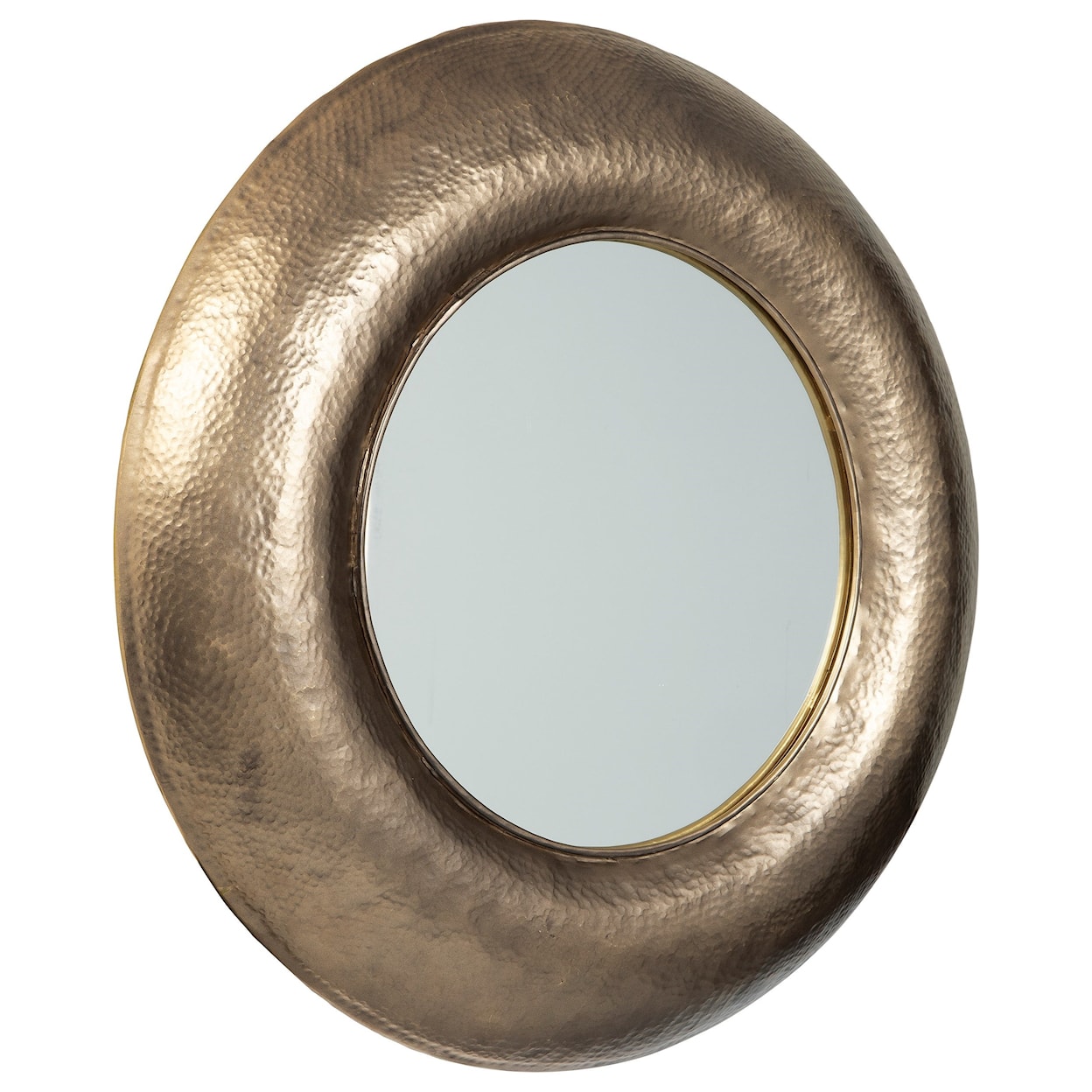 Benchcraft Accent Mirrors Jamesmour Antique Gold Accent Mirror