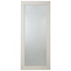 Ashley Signature Design Accent Mirrors Jacee Antique White Floor Mirror
