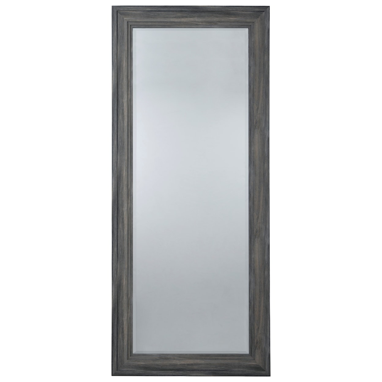 Ashley Signature Design Accent Mirrors Jacee Antique Gray Floor Mirror