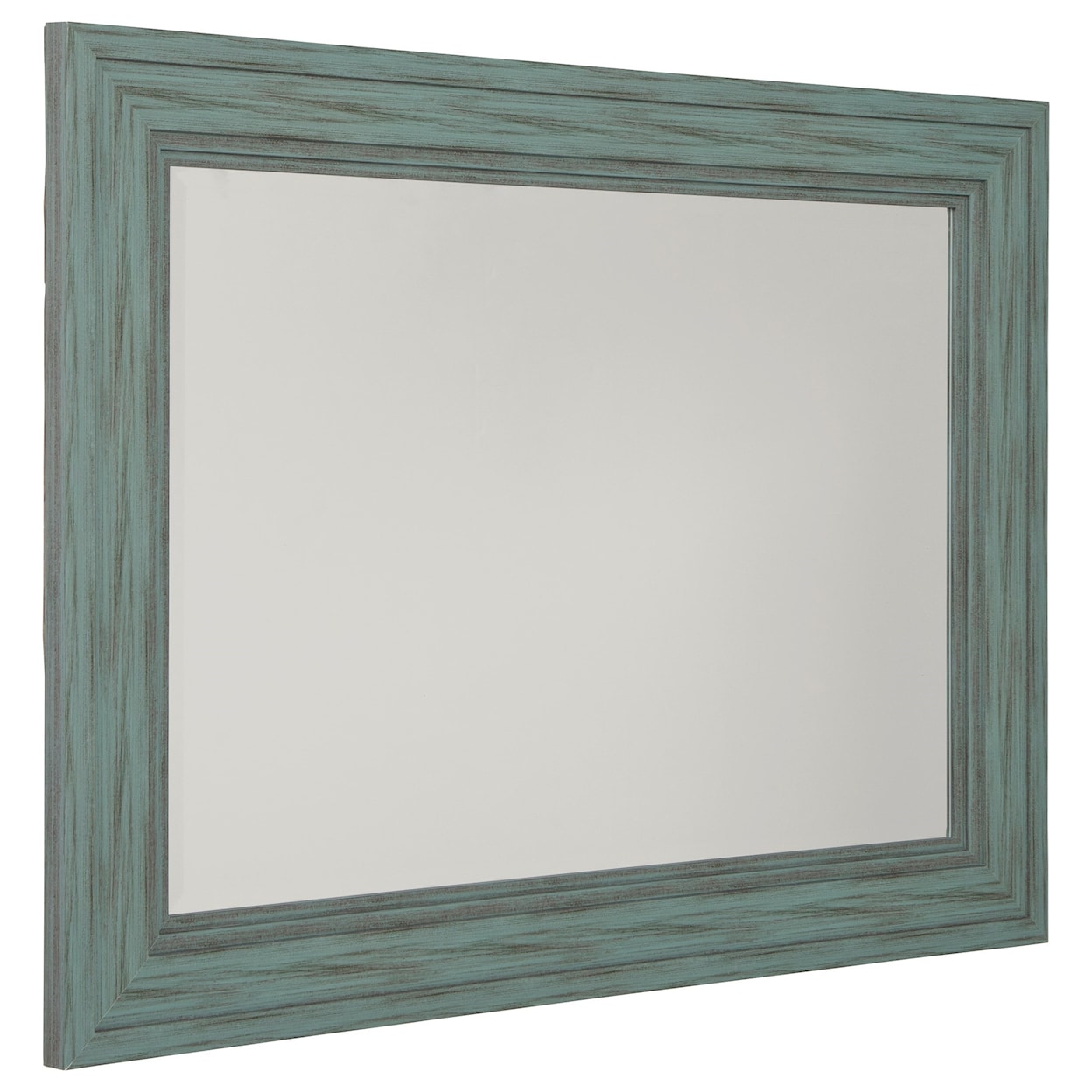 Ashley Signature Design Accent Mirrors Jacee Antique Teal Accent Mirror