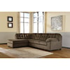 Benchcraft Accrington Sectional with Left Chaise