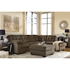 Signature Design by Ashley Accrington Sectional with Right Chaise
