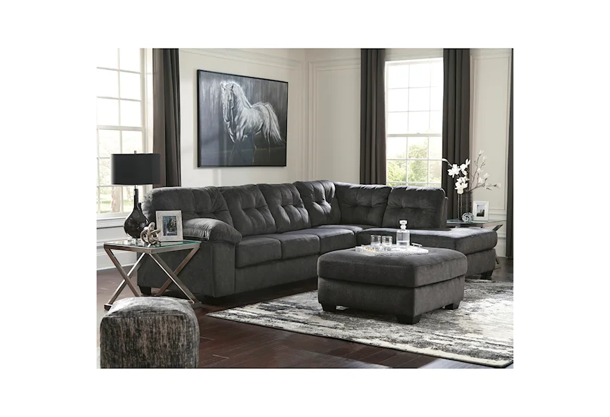 Accrington Stationary Living Room Group by StyleLine at EFO Furniture Outlet