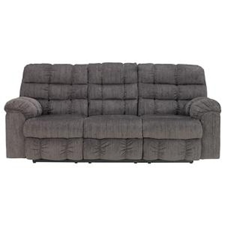 Reclining Sofa with Drop Down Table