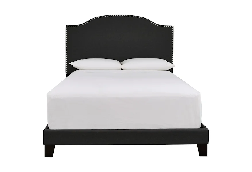 Adelloni Queen Upholstered Bed by Benchcraft at Virginia Furniture Market
