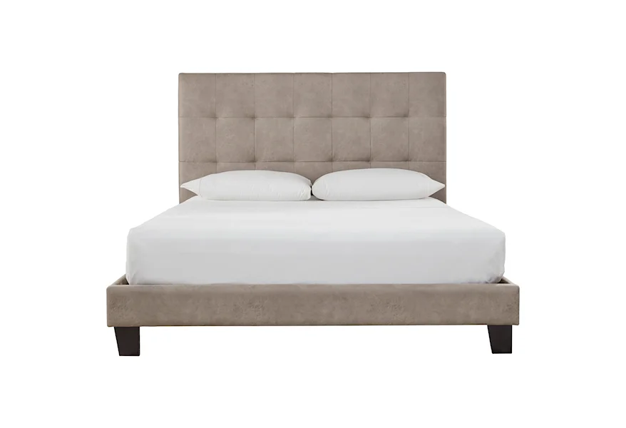 Adelloni Queen Upholstered Bed by Signature Design by Ashley at VanDrie Home Furnishings